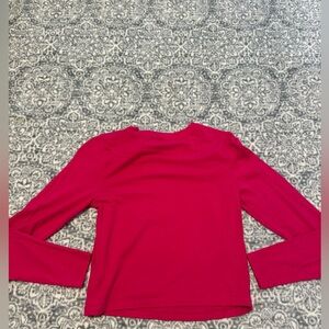Pink long sleeve, size xs